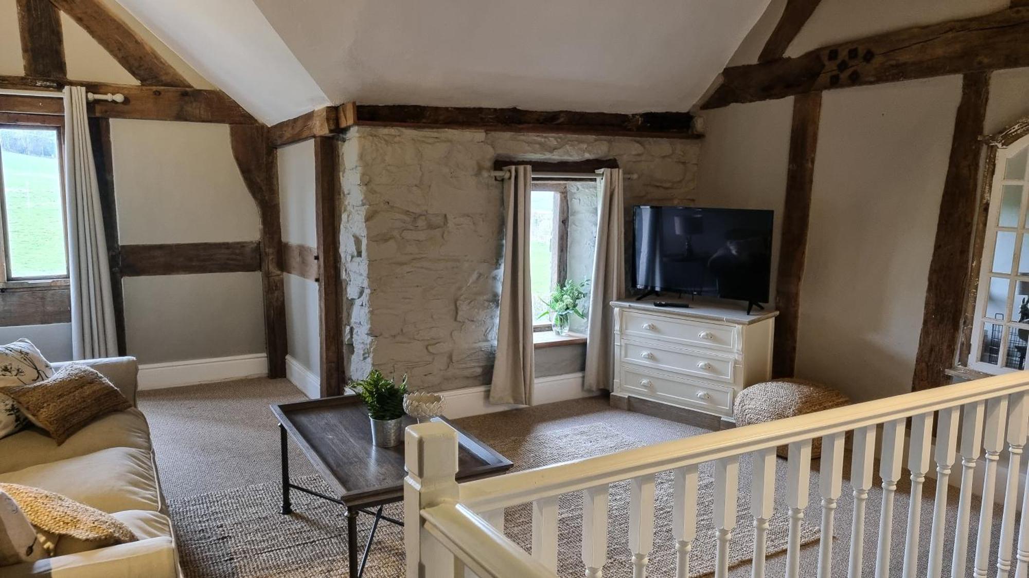 Villa The Threshing Barn At Penrhos Court Kington  Habitación foto